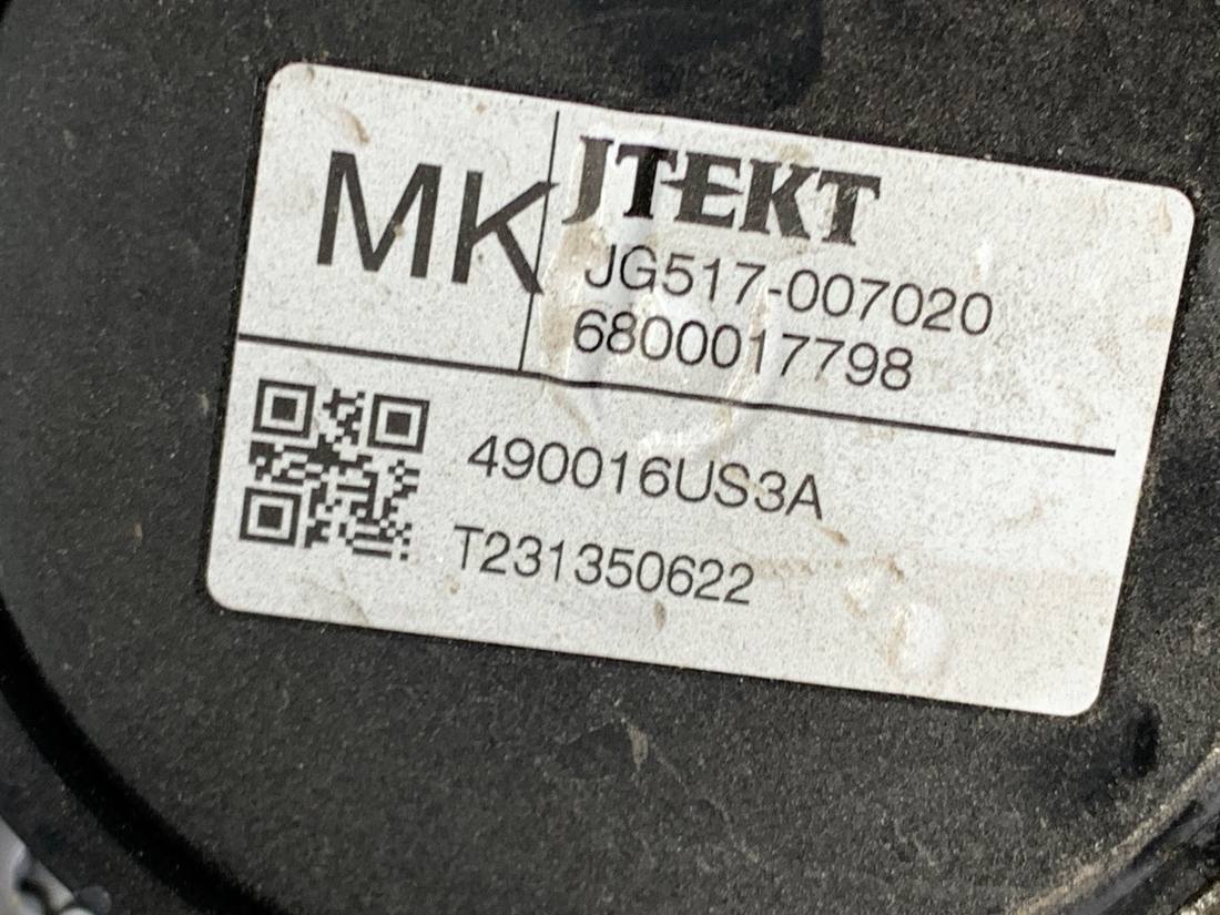 Рульова рейка Nissan Qashqai 490016US3A — фото деталі 6