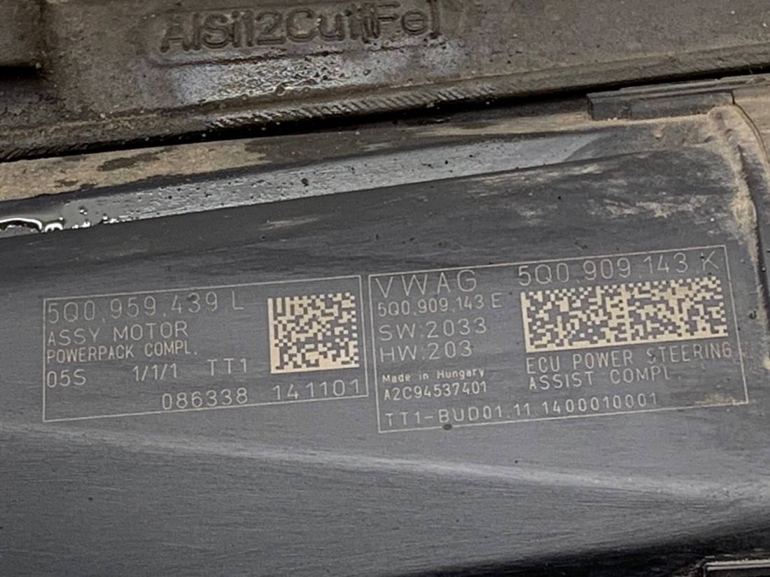 Рулевая рейка Volkswagen Passat B8 5Q0909143K — фото детали 6