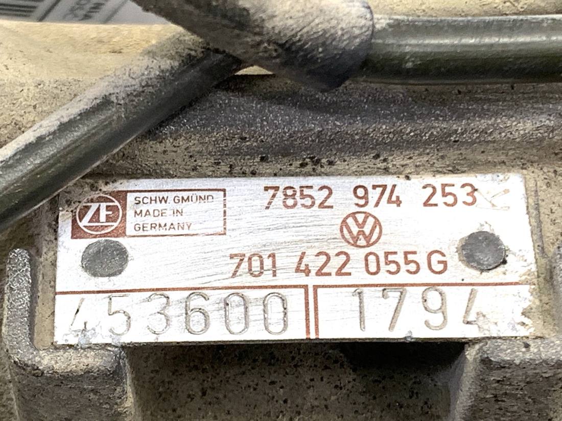 Рульова рейка Volkswagen Transporter T4 701422055G — фото деталі 6