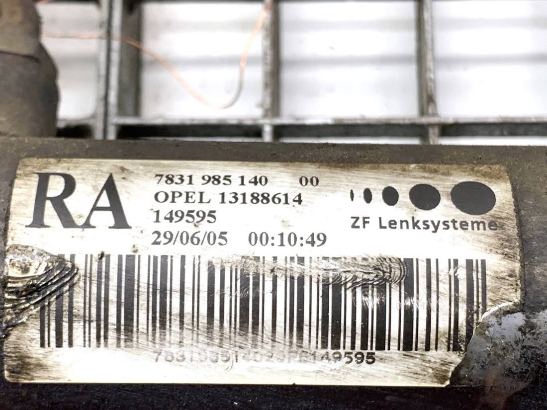 Рульова рейка Opel Astra H 13188614 — фото деталі 7