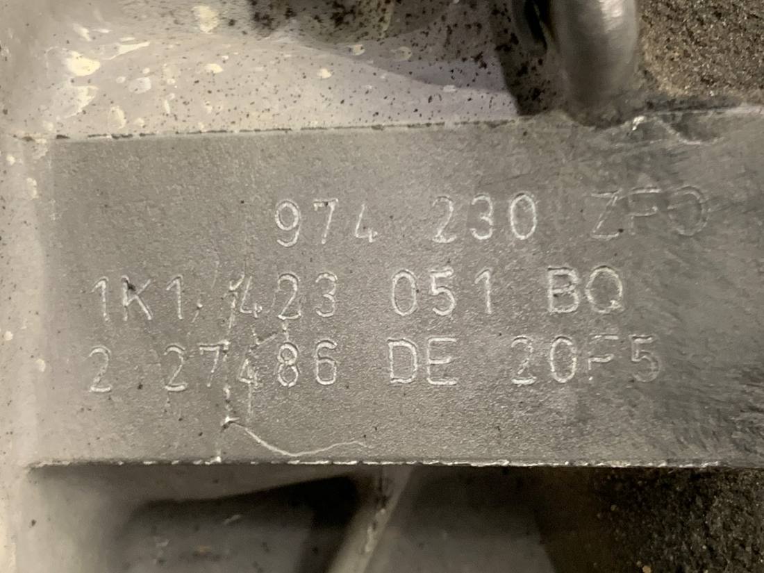 Рульова рейка Audi A3 8P 1K1423051BQ — фото деталі 7