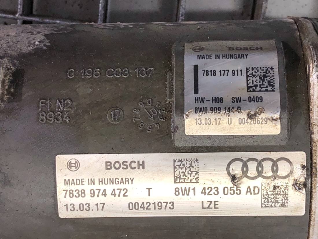 Рулевая рейка Audi A5 8T 8W1423055AD — фото детали 6