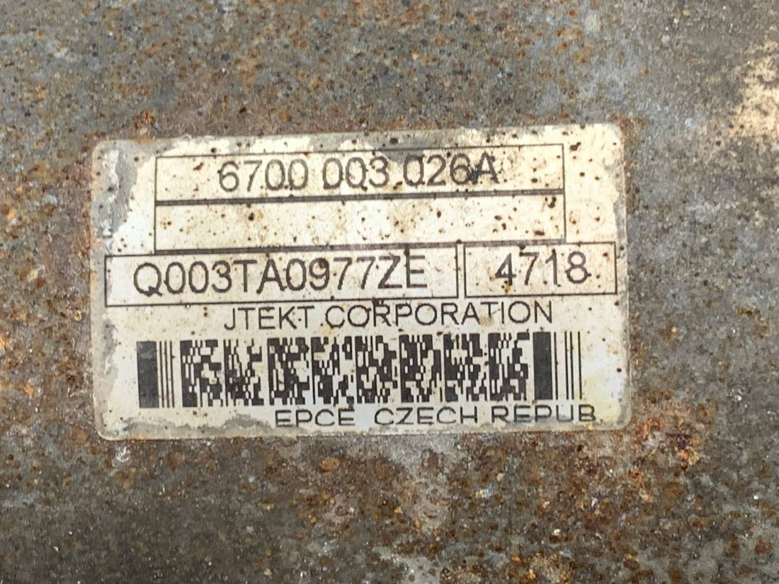 Рулевая рейка Mercedes CLA C118 6820000221 6700003026A — фото детали 8