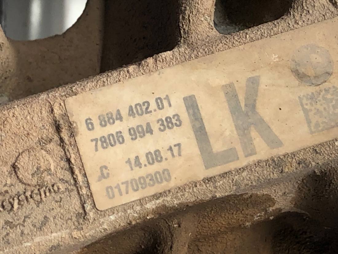 Рульова рейка BMW 3 F34 6884402 — фото деталі 7