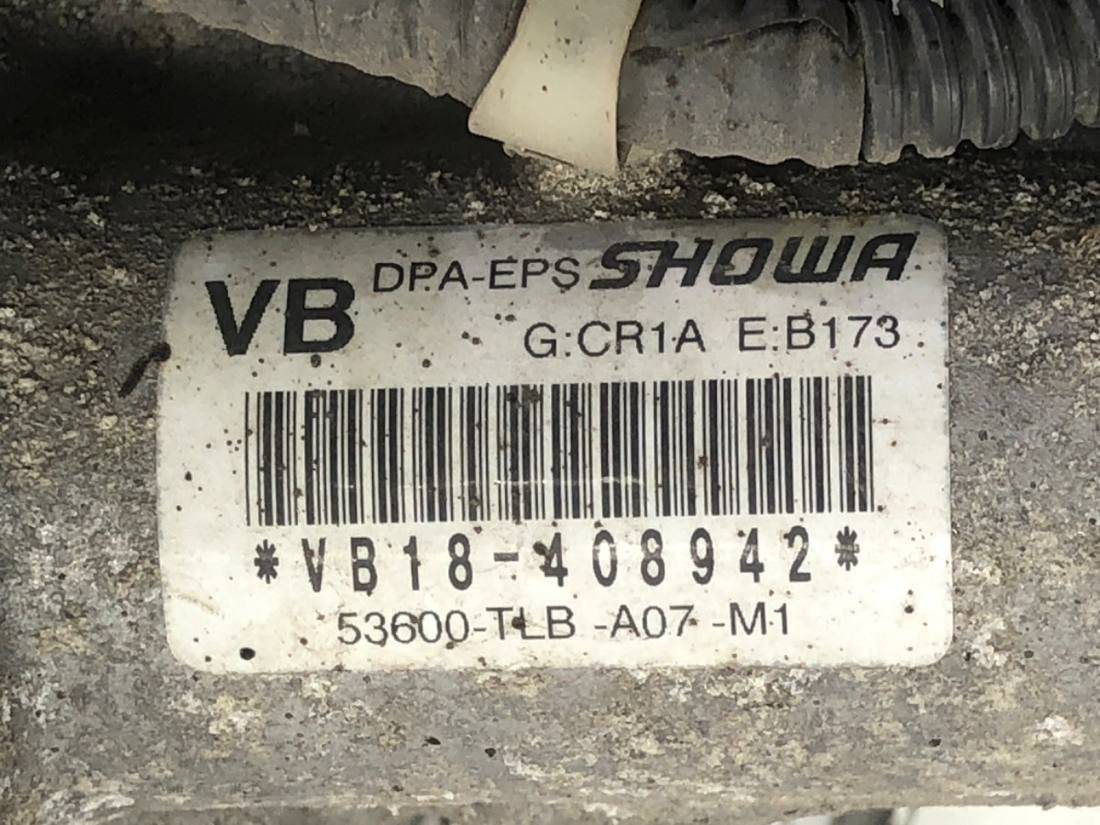 Рульова рейка Honda CR-V 53600-TLB-A07-M1 — фото деталі 8
