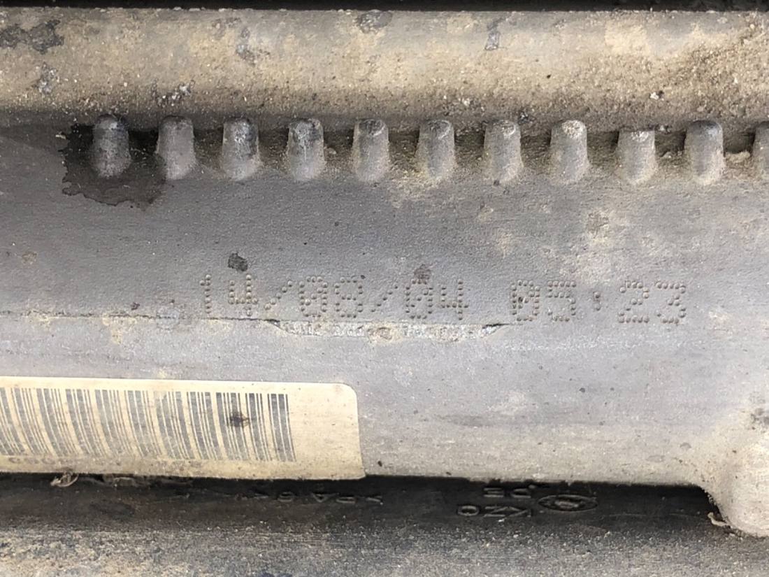 Рульова рейка Volkswagen Golf 5 7805501232 — фото деталі 7