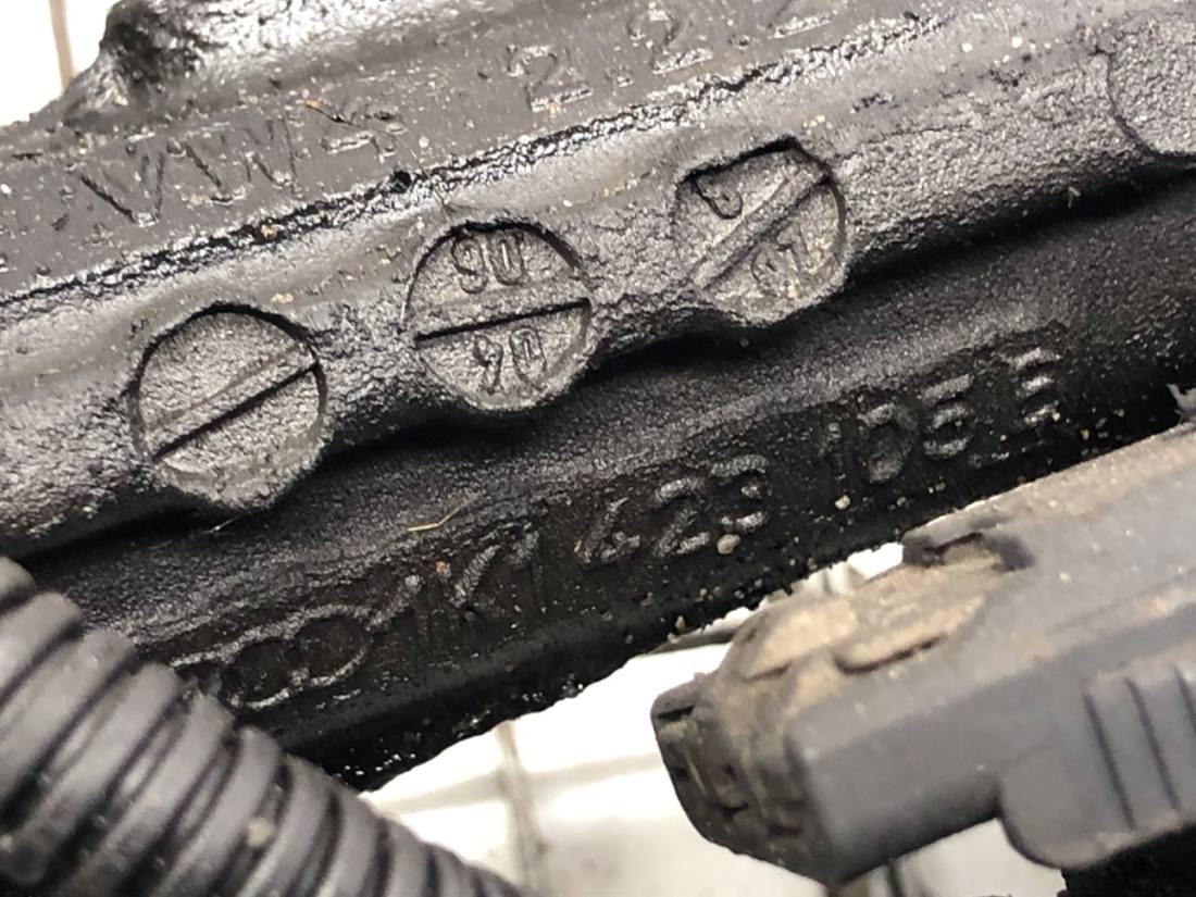 Рульова рейка Volkswagen Golf 5 1K1423051CE — фото деталі 7