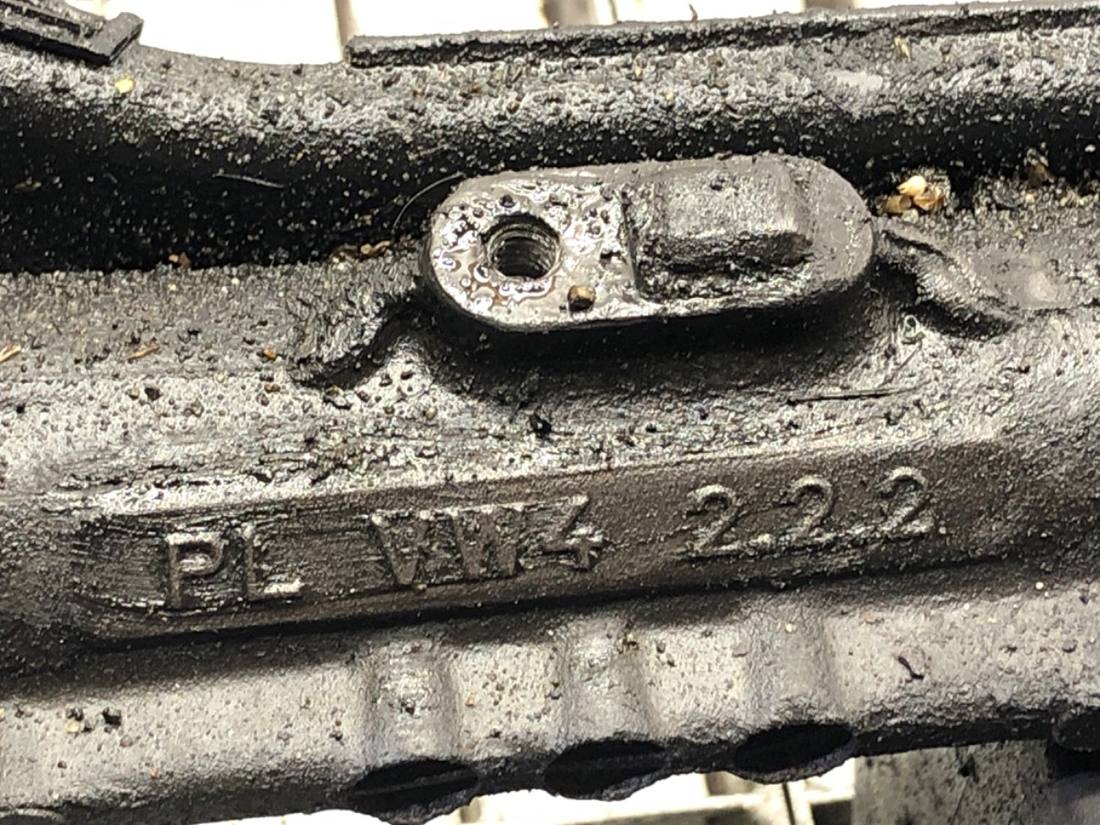 Рульова рейка Volkswagen Golf 5 1K1423051CE — фото деталі 8
