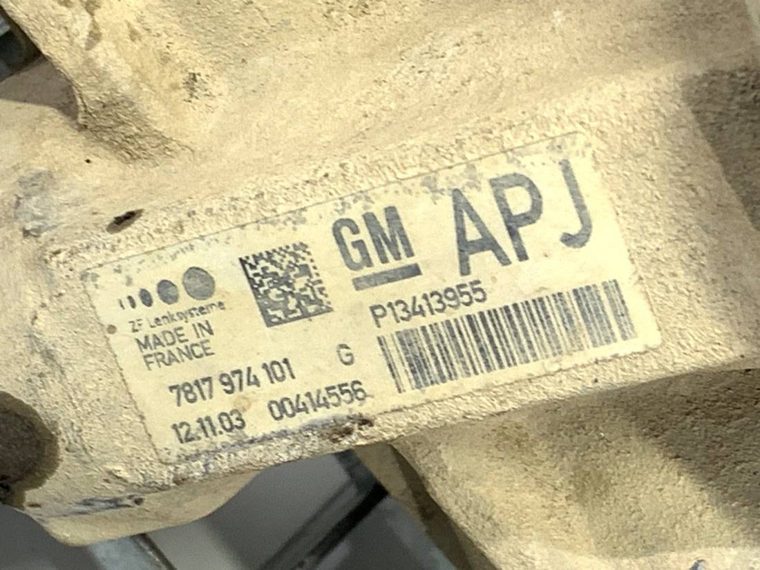 Рульова рейка Opel Astra J P13413955 — фото деталі 7