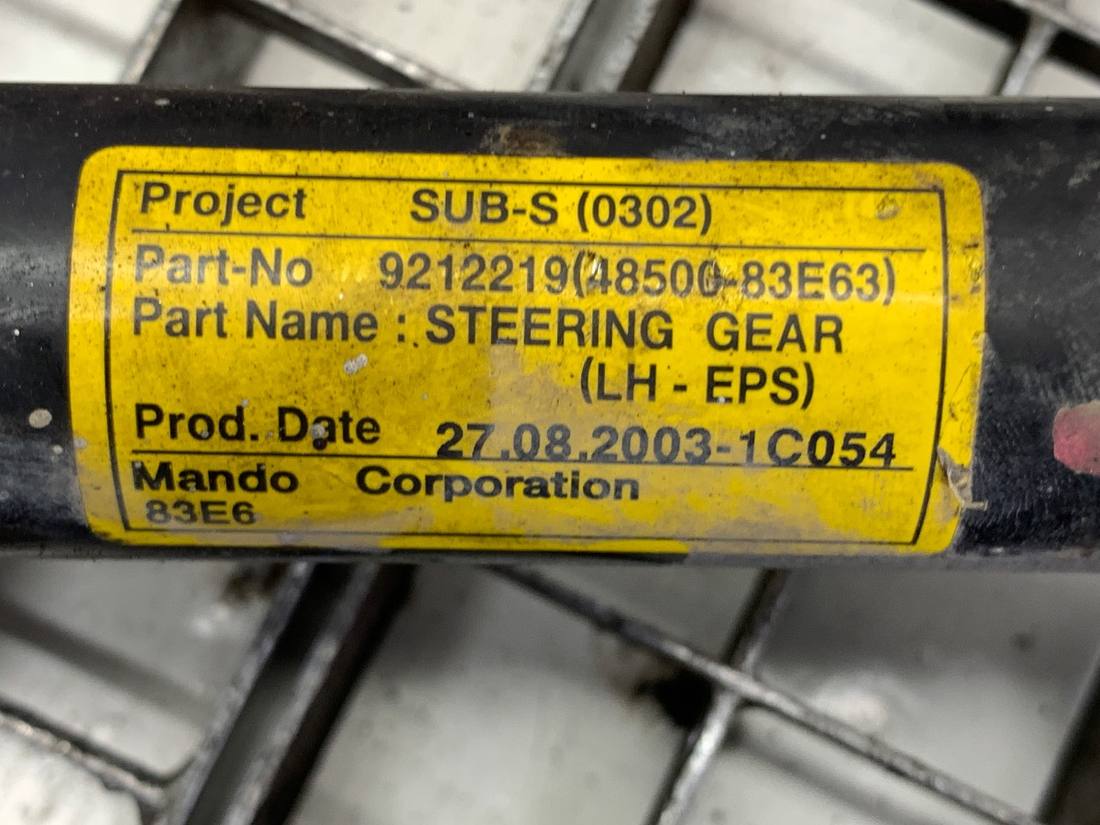 Рульова рейка Suzuki Wagon R+ 48500-83E63 — фото деталі 5