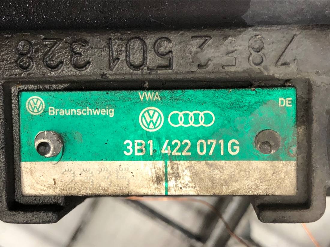 Рульова рейка Volkswagen Passat B5 3B1422071G — фото деталі 7