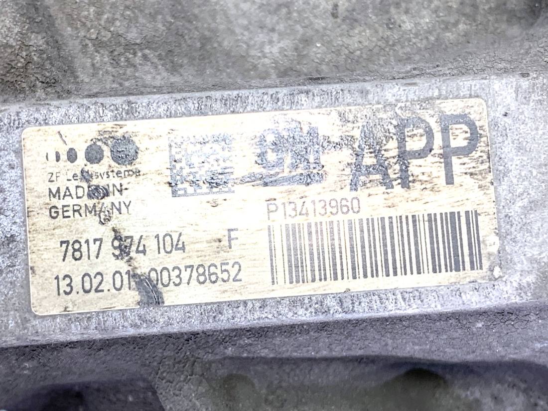 Рулевая рейка Chevrolet Orlando 7817974104F — фото детали 6