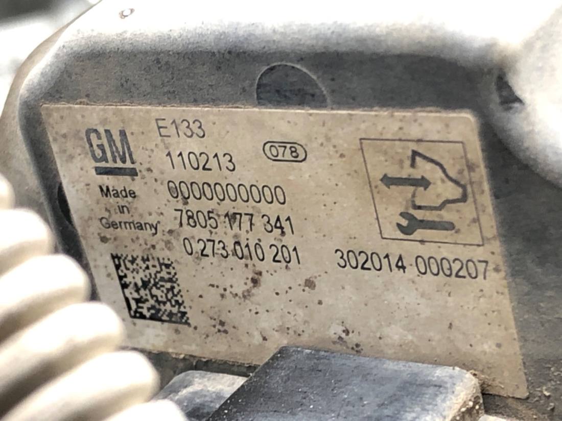 Рульова рейка Opel Zafira C 7805501619 — фото деталі 8