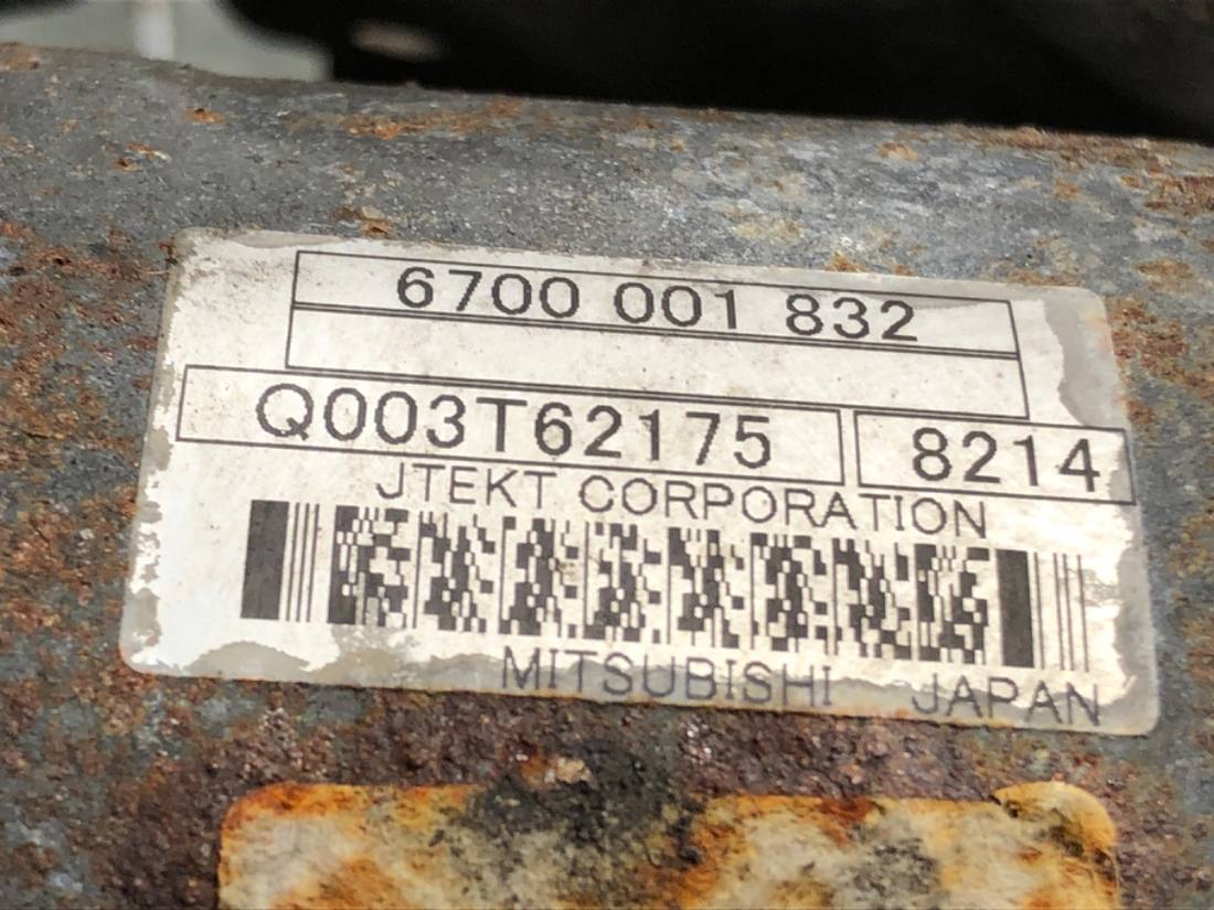 Рульова рейка Mercedes A W169 6700001832 1694602100 — фото деталі 7