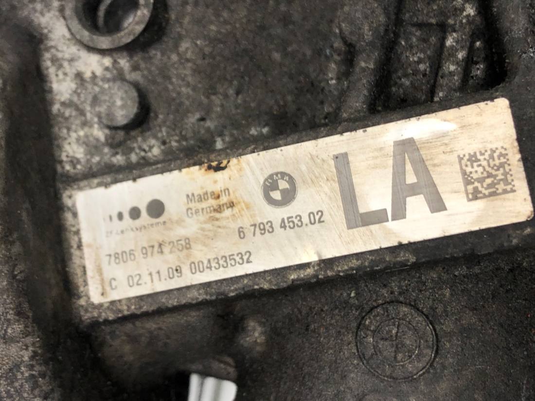 Рульова рейка BMW 3 E90 6793453 — фото деталі 4