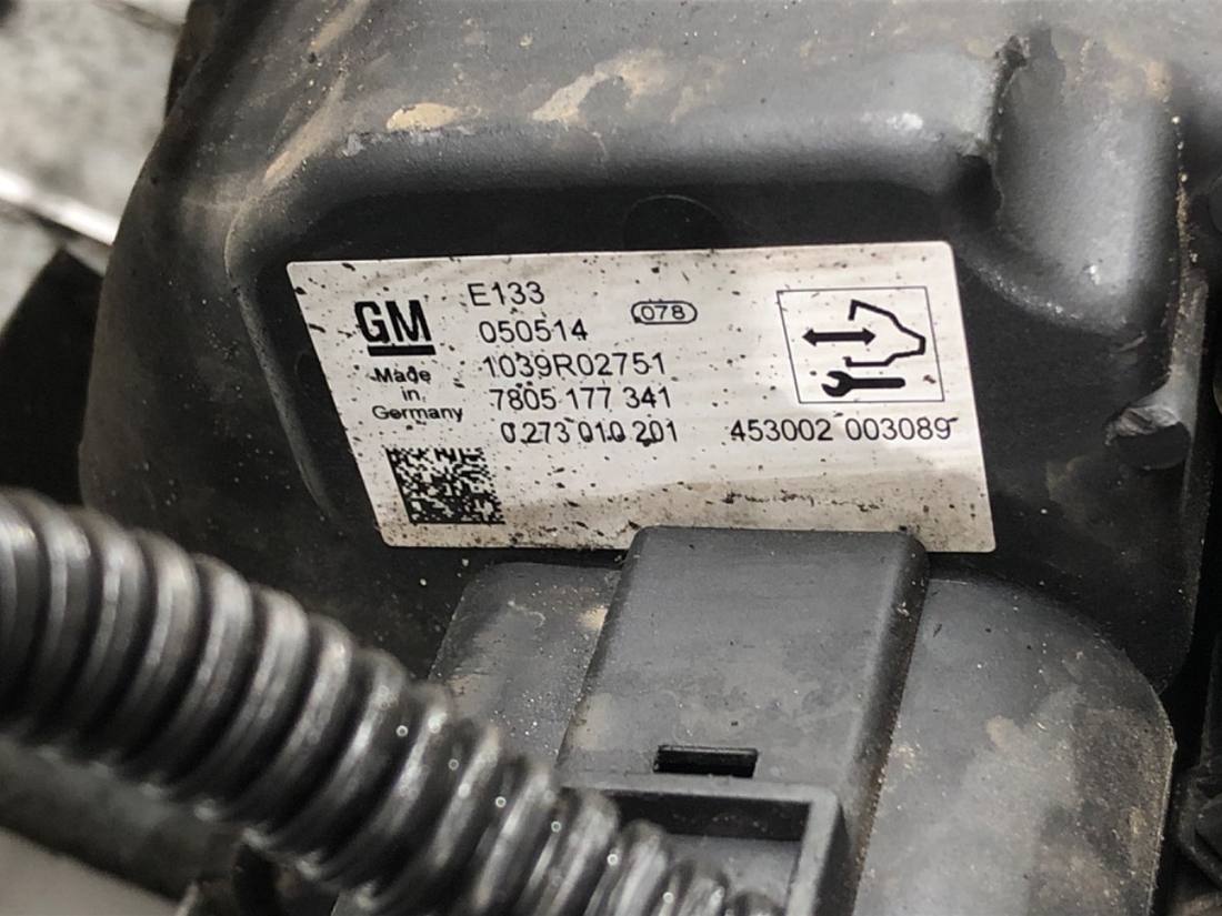 Рульова рейка Opel Astra J P13413955 7805501692 — фото деталі 4