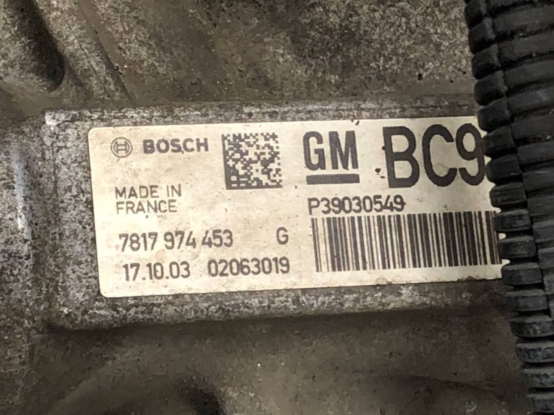 Рулевая рейка Opel Zafira C 7817974453 — фото детали 7