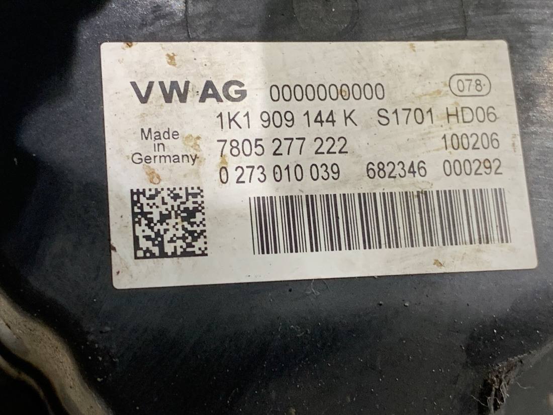 Насос ГУР / Рульова колонка Volkswagen Golf 5 1K1909144K — фото деталі 6