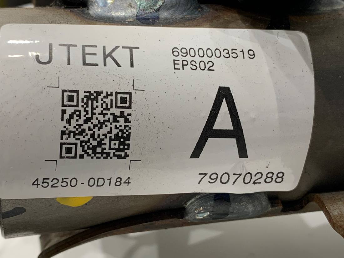 Насос ГУР / Рульова колонка Toyota Yaris 4 45250-0D184 — фото деталі 6
