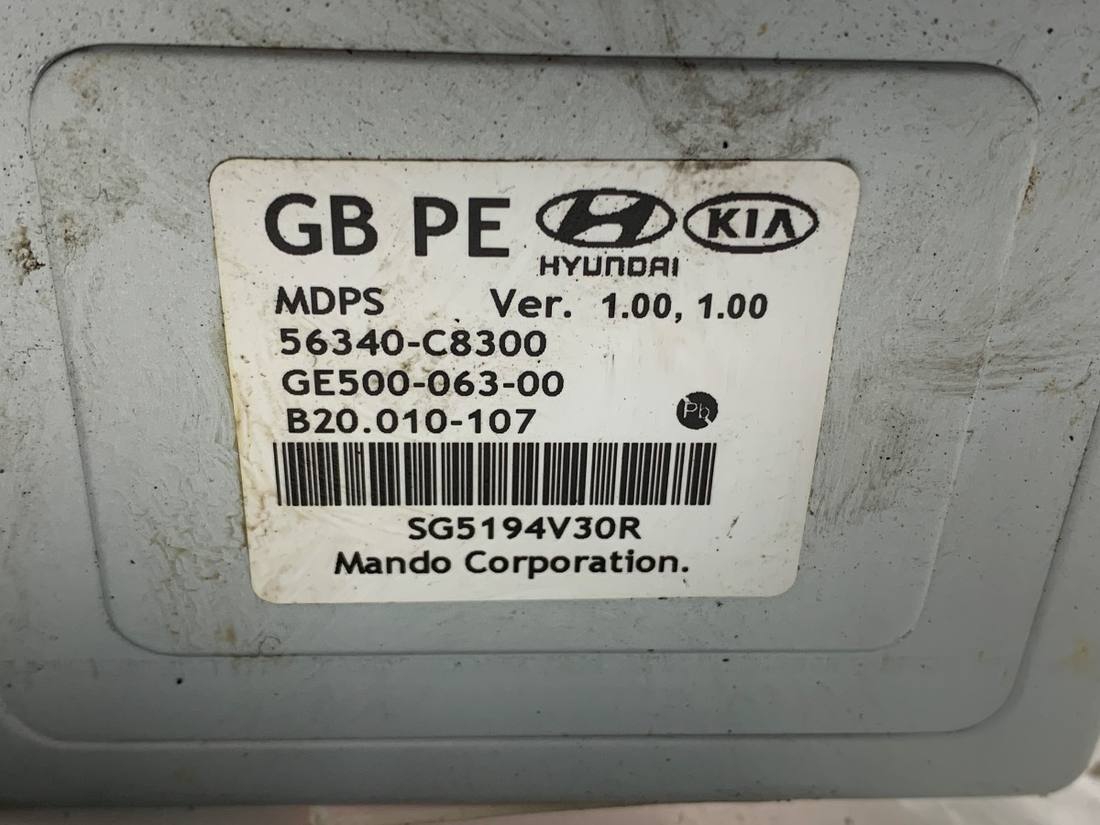 Насос ГУР / Рульова колонка Hyundai I20 56340-C8300 — фото деталі 5