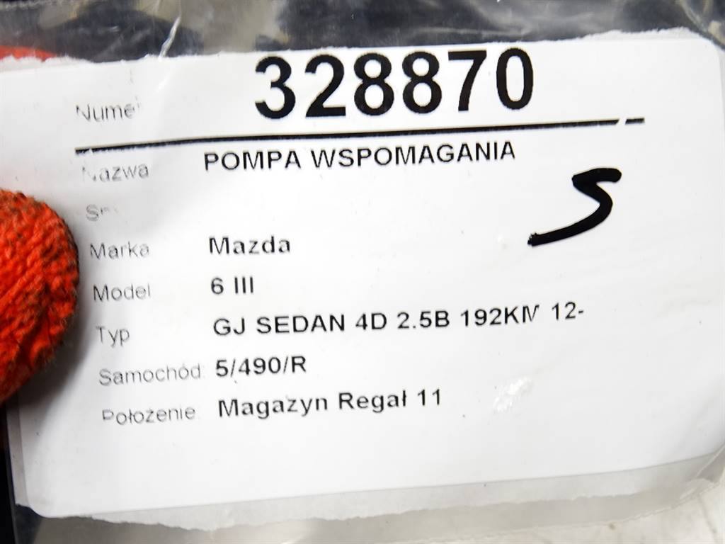 Насос ГУР / Рульова колонка Mazda 6 Q003TA6184 GJR9-3210X — фото деталі 8