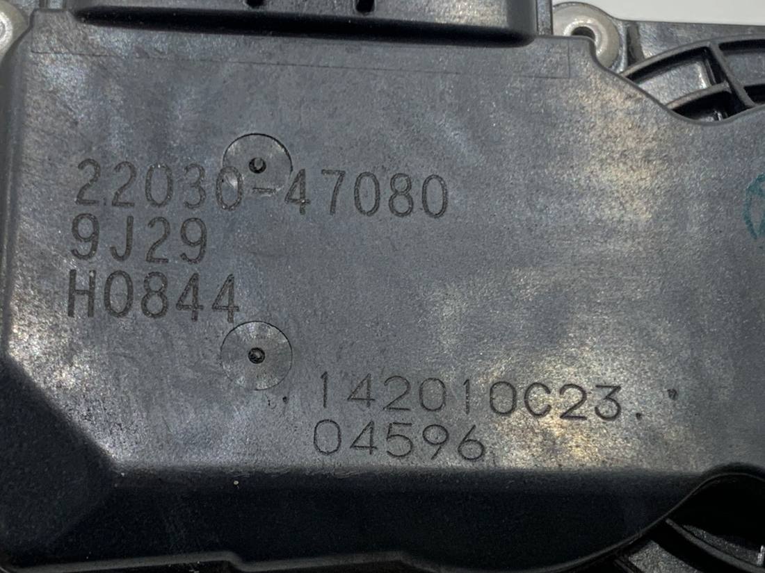 Дросельна заслінка Toyota C-HR 22030-47080 — фото деталі 5