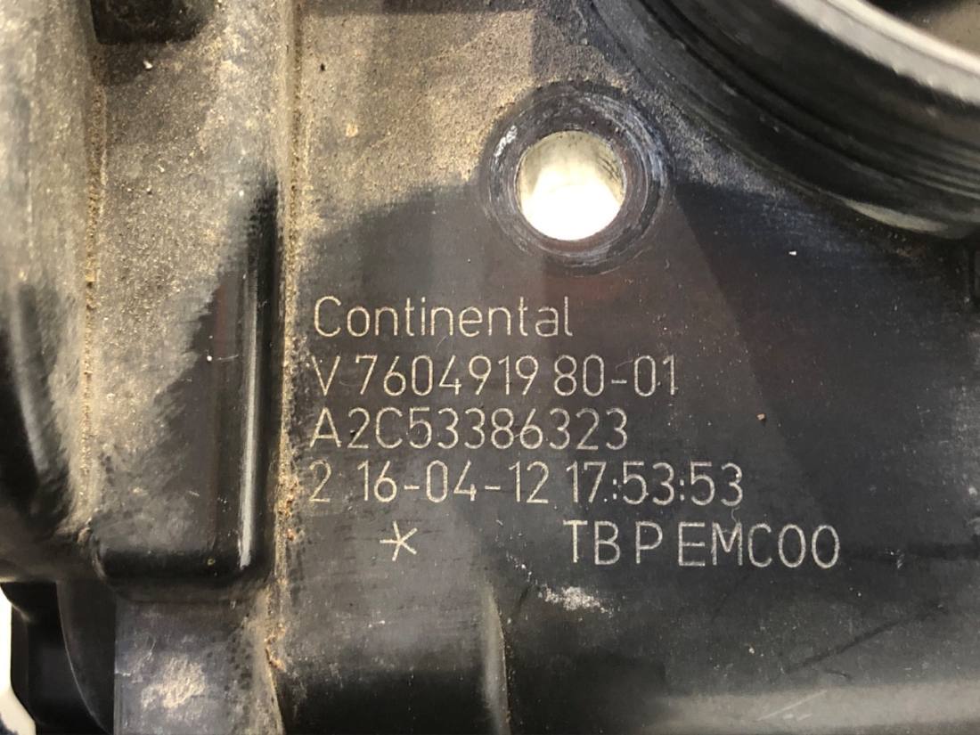 Дросельна заслінка Mini Mini R56 V760491980 — фото деталі 4