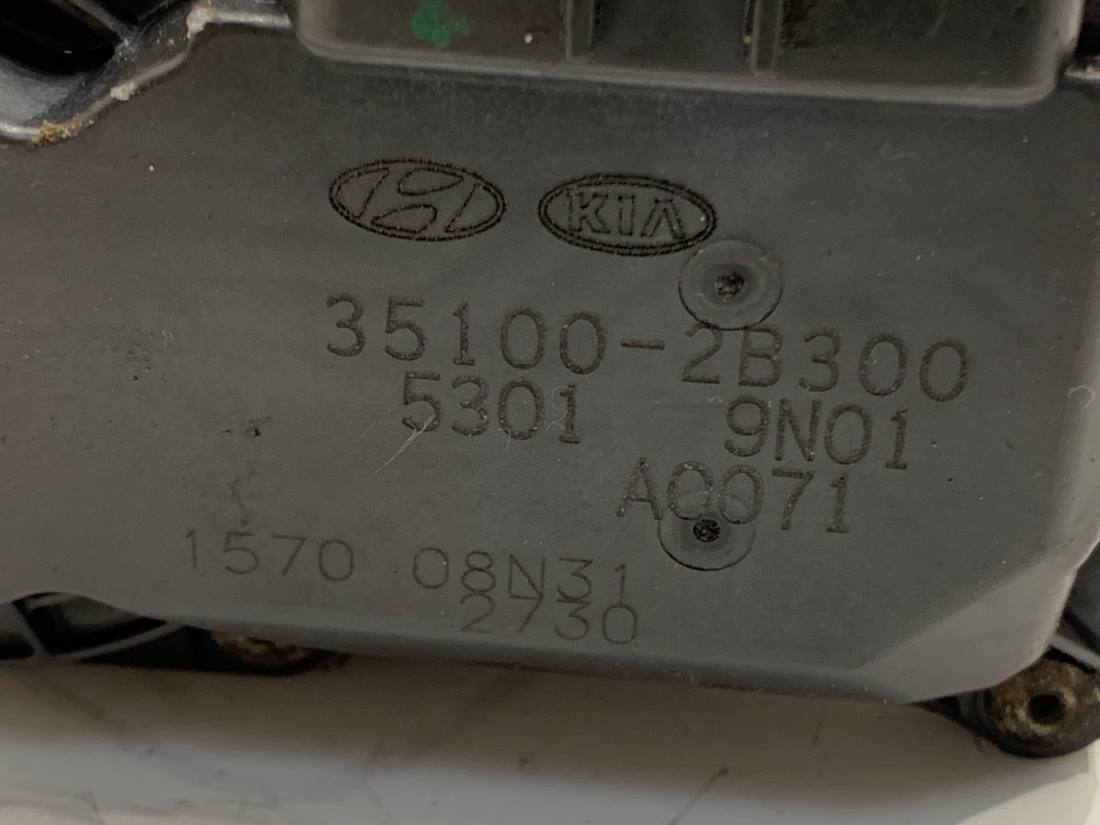 Дросельна заслінка Hyundai Ix35 35100-2B300 — фото деталі 5