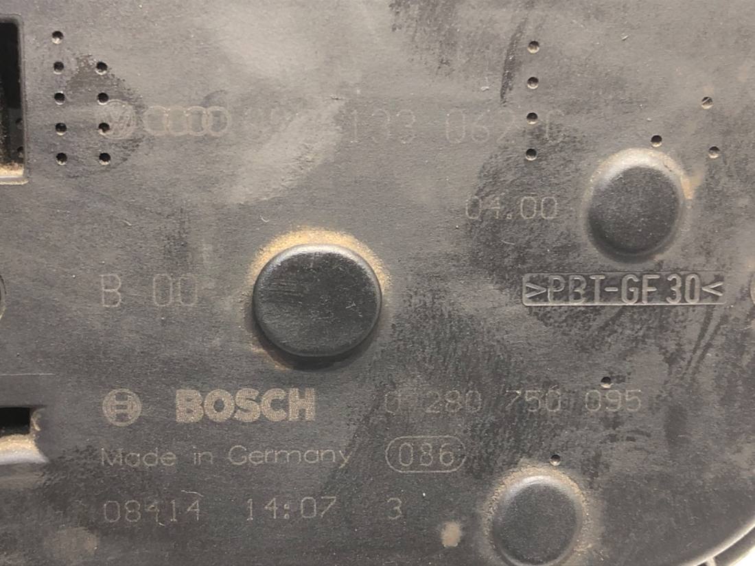 Дросельна заслінка Volkswagen Polo 0280750095 — фото деталі 5