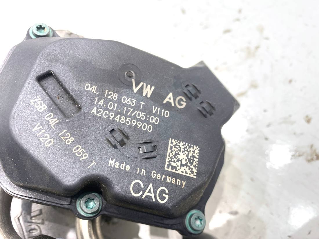 Дросельна заслінка Audi A5 8T 04L128063T — фото деталі 5