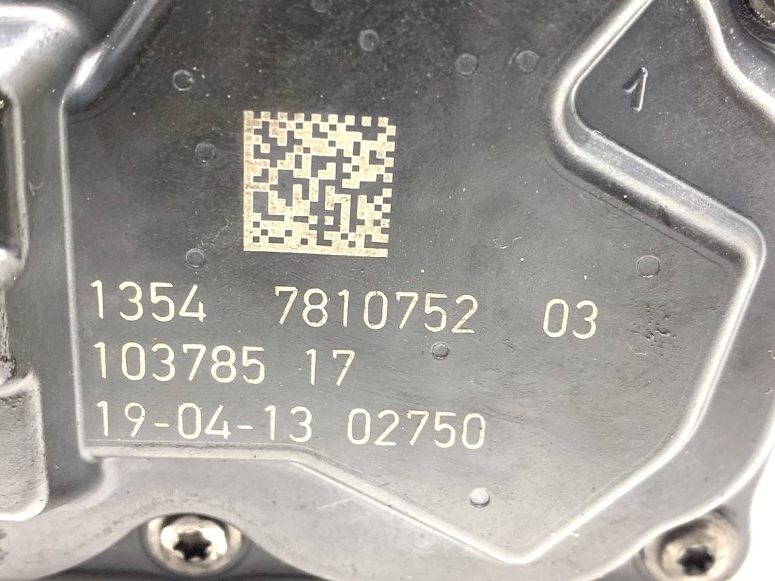 Дросельна заслінка BMW X3 F25 7810752 — фото деталі 5