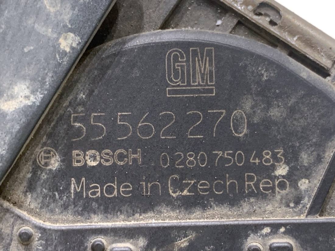 Дросельна заслінка Opel Corsa E 129 — фото деталі 4