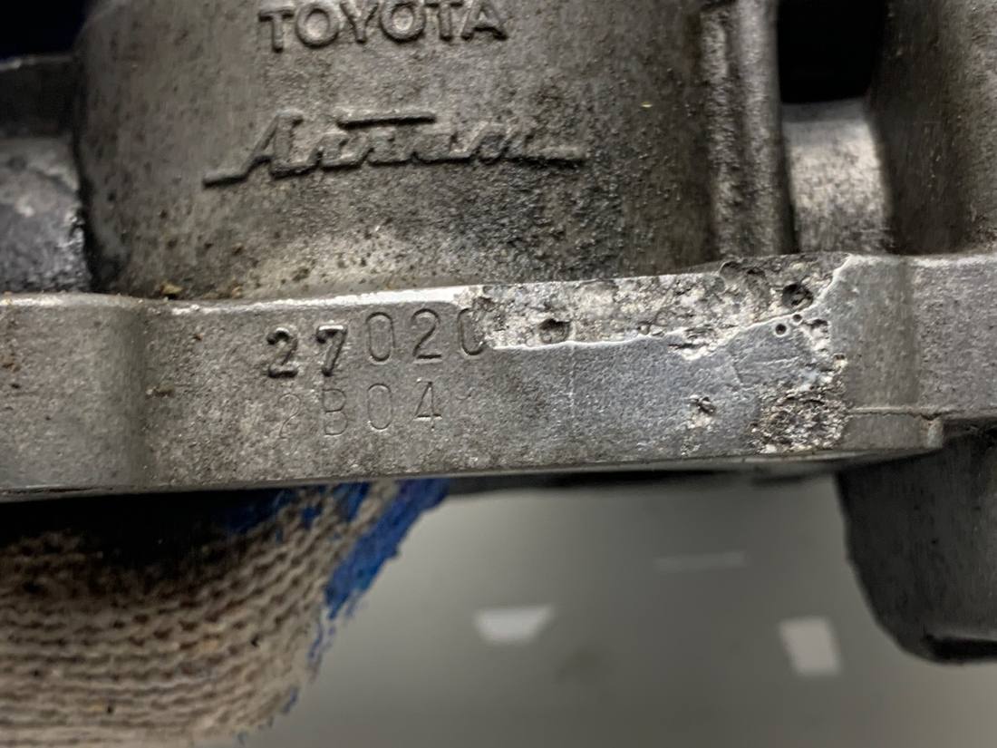 Дросельна заслінка Toyota Corolla Verso — фото деталі 5