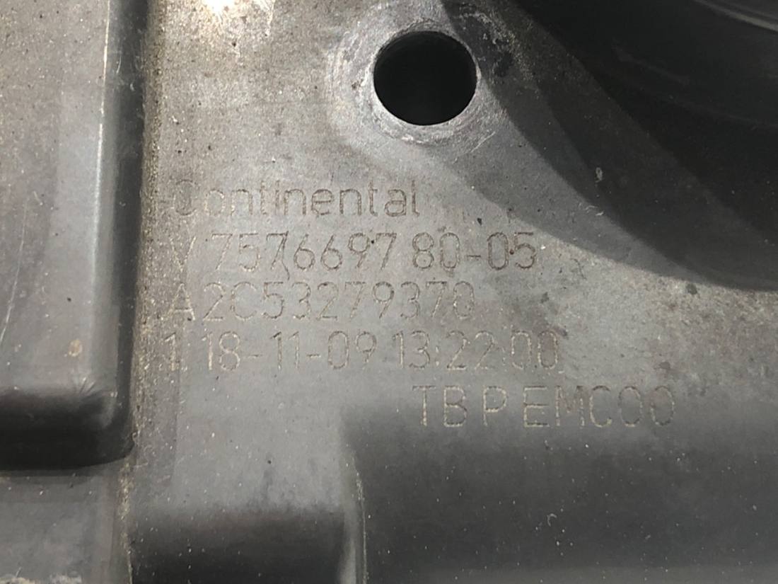 Дроссельная заслонка Citroen C3 V757669780 — фото детали 5