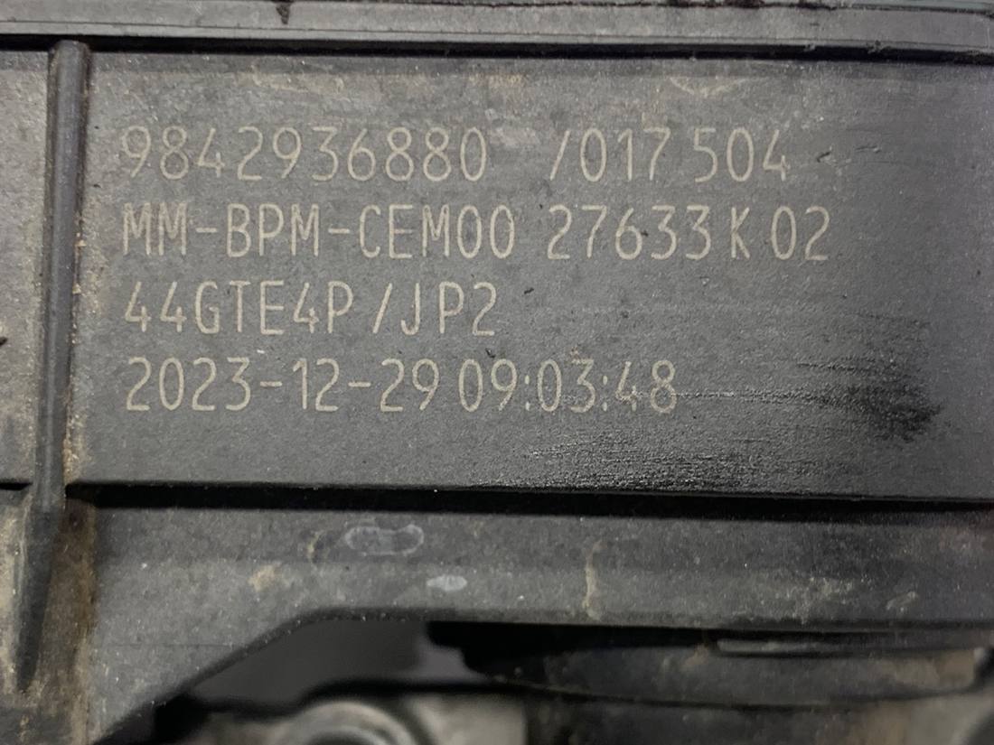 Дросельна заслінка Opel Combo D 9842936880 — фото деталі 5