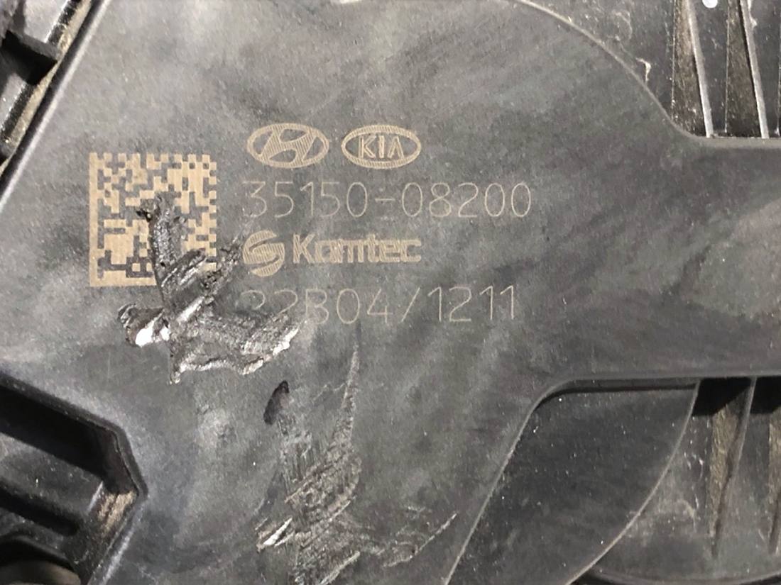 Дросельна заслінка Hyundai I30 35150-08200 — фото деталі 4
