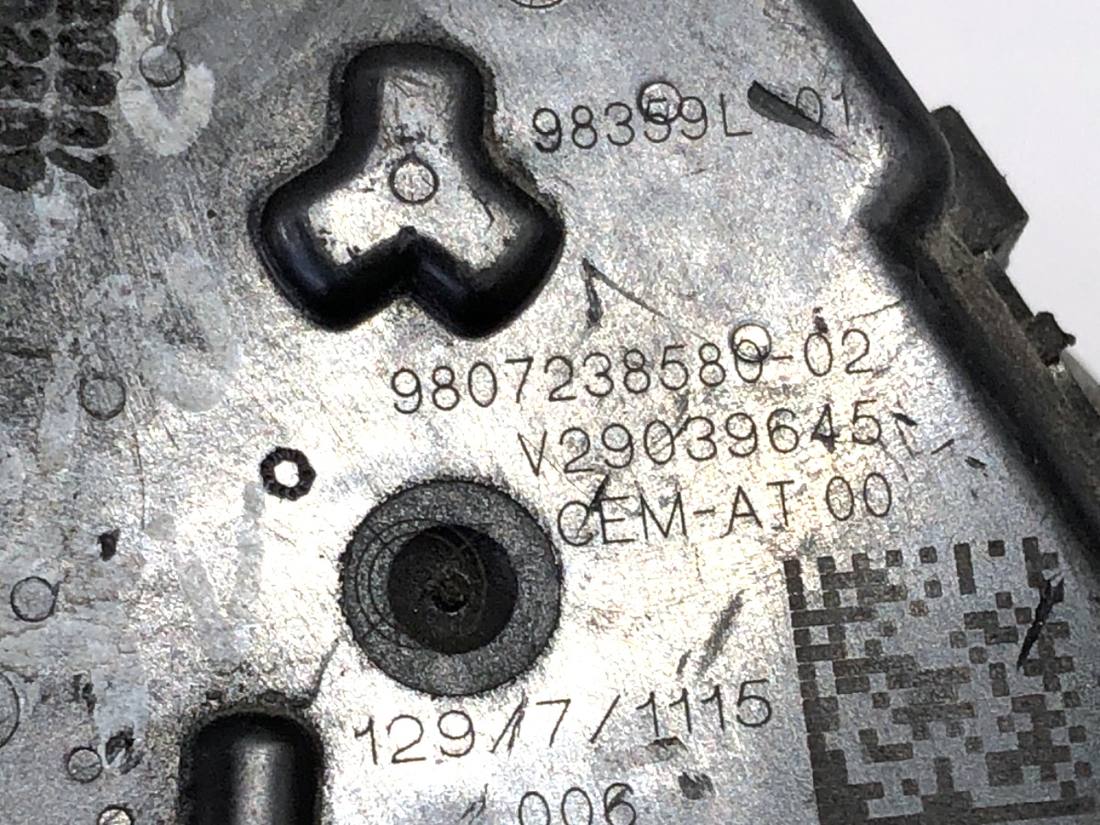 Дросельна заслінка Citroen Berlingo 9807238580 — фото деталі 4