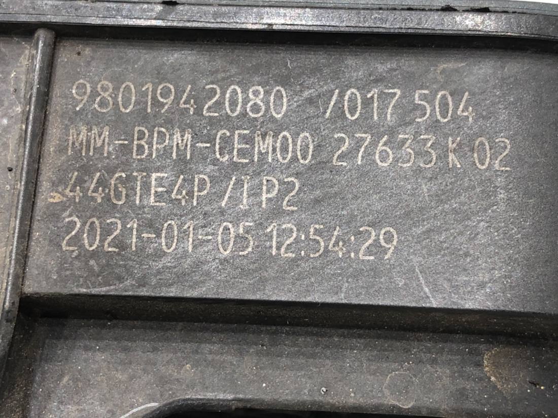 Дросельна заслінка Opel Crossland 9801942080 — фото деталі 5