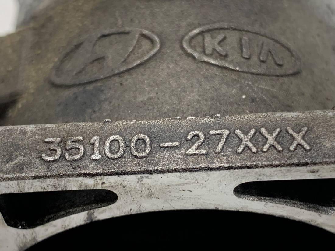 Дросельна заслінка Hyundai Tucson 35100-27XXX — фото деталі 4