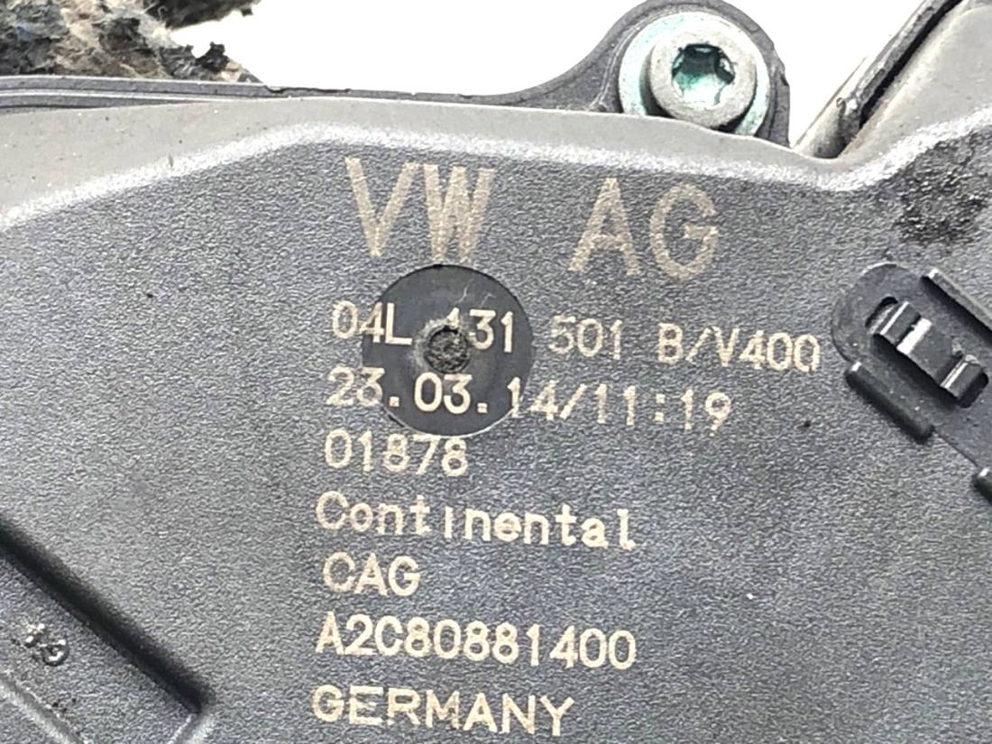 Дросельна заслінка Audi A4 B8 04L131501B — фото деталі 4