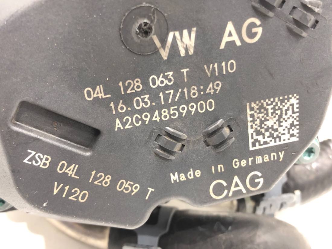 Дросельна заслінка Audi A4 B9 04L128063T — фото деталі 4