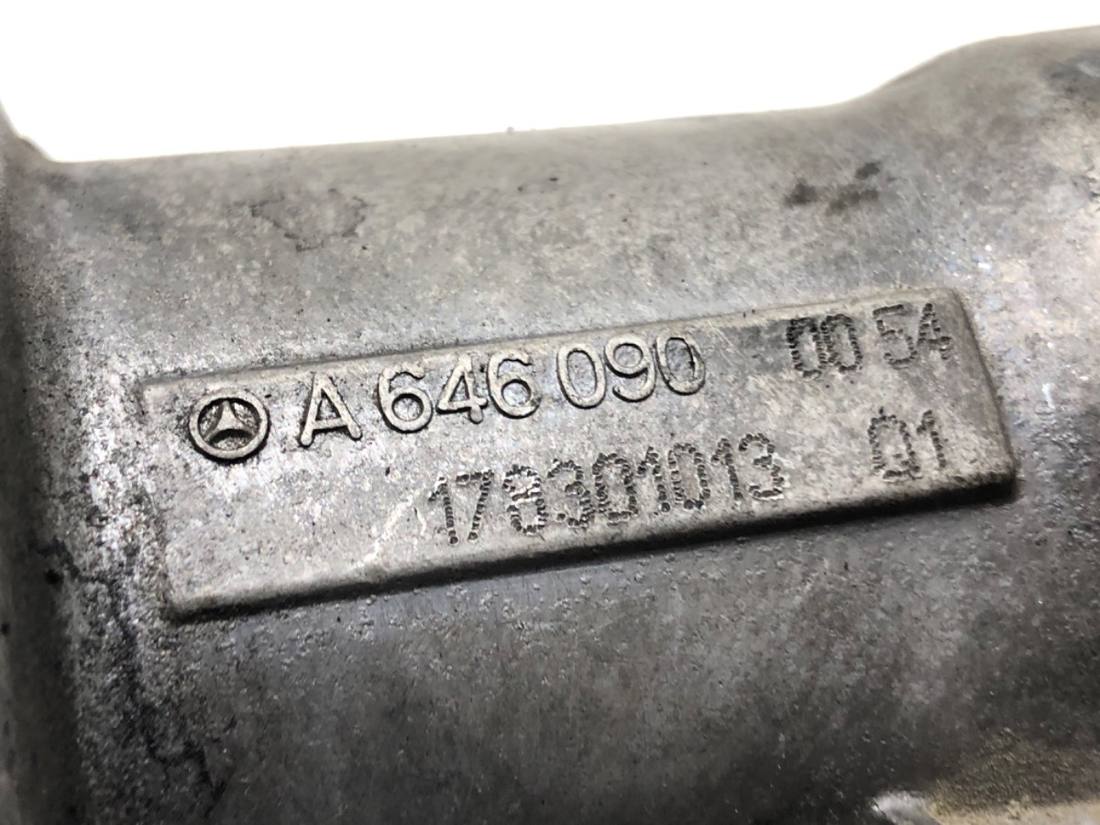 Дроссельная заслонка Mercedes E W211 A6460900054 — фото детали 3