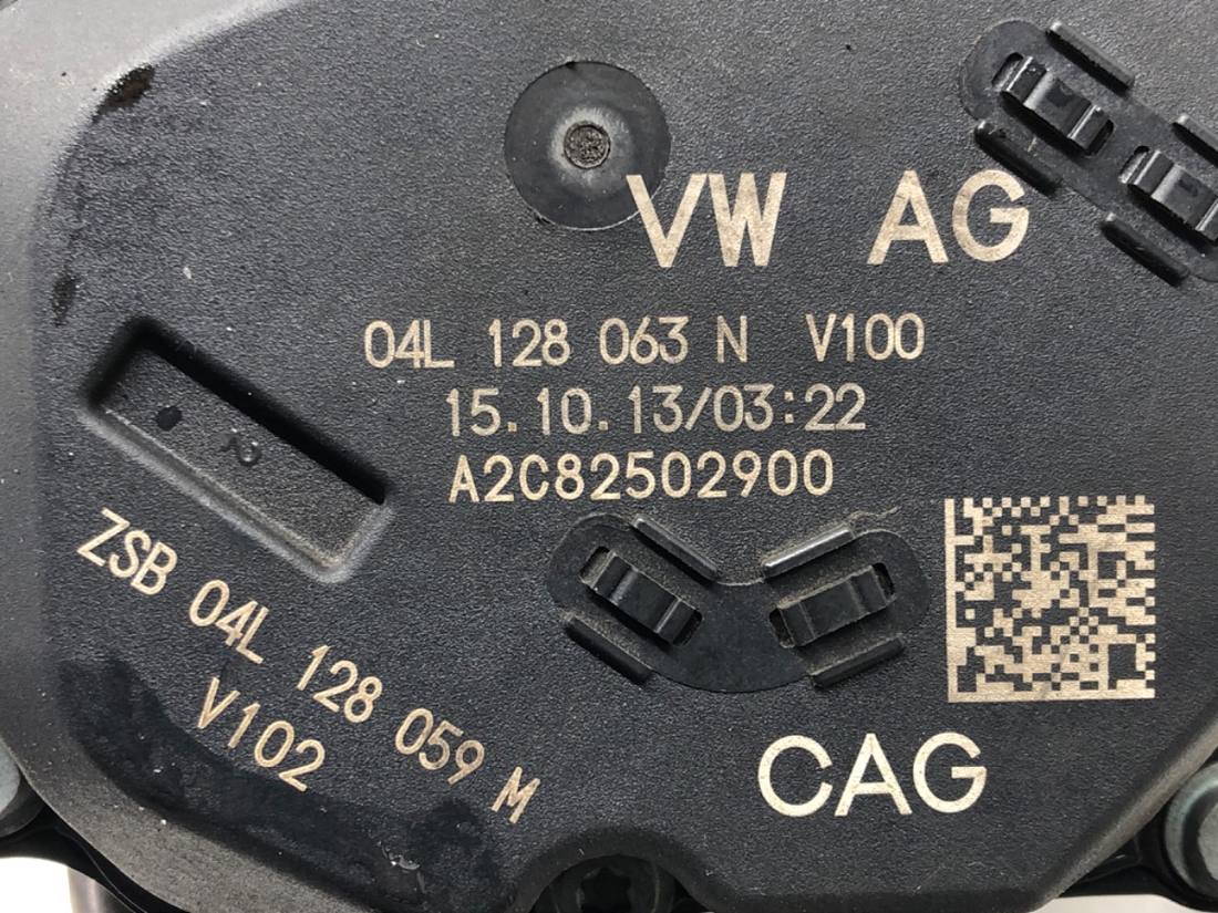 Дросельна заслінка Volkswagen Golf 7 04L128063N — фото деталі 5