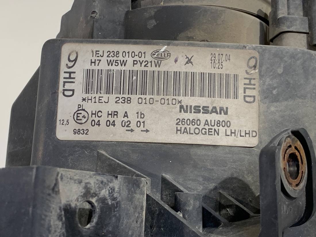 Фара передняя левая Nissan Primera 26060AU800 — фото детали 5
