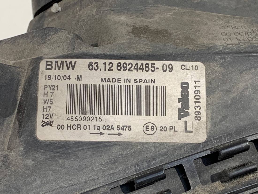 Фара передня ліва BMW 1 E87 6924485 — фото деталі 6