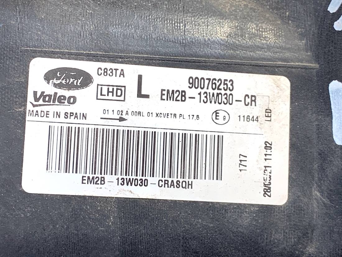 Фара передня ліва Ford S-max EM2B-13W030-CR — фото деталі 6