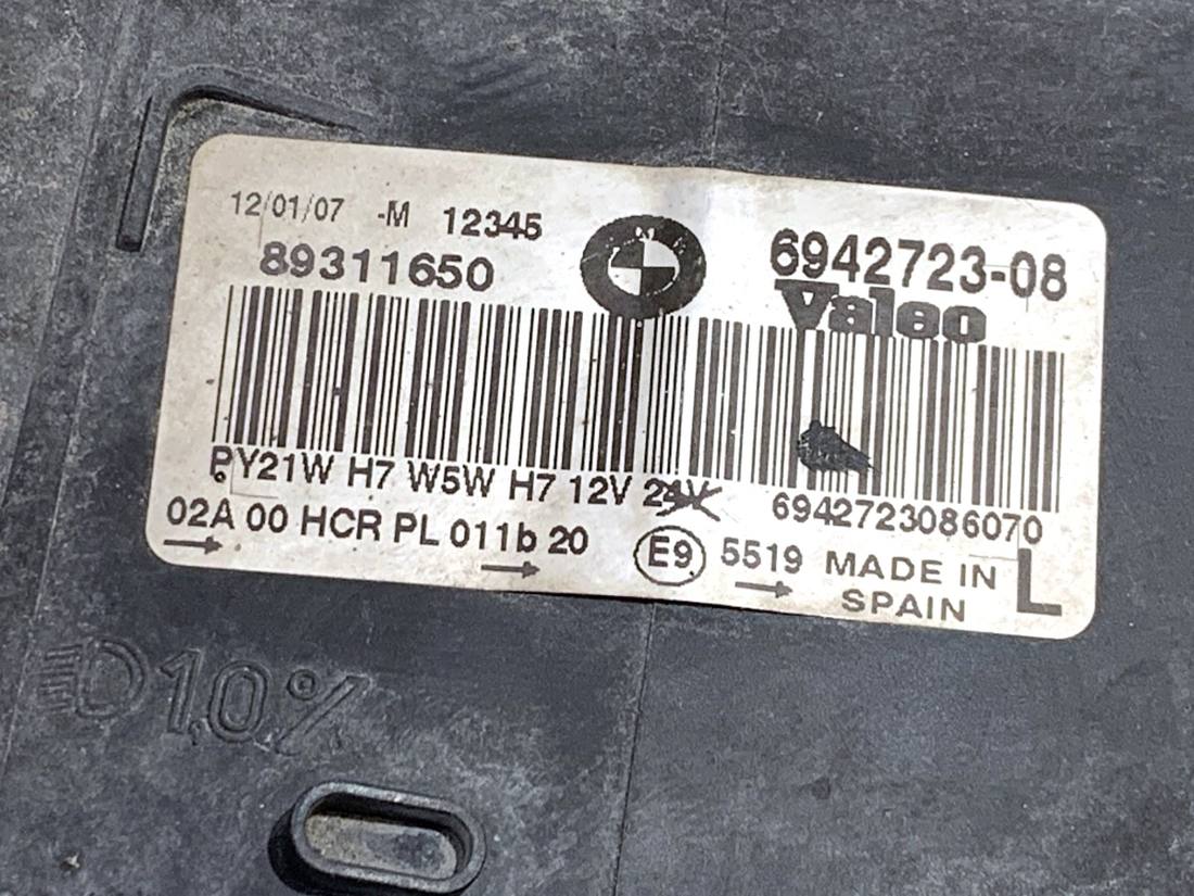 Фара передня ліва BMW 3 E90 6942723 — фото деталі 6