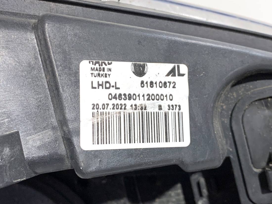 Фара передняя левая Fiat Doblo 51810672 — фото детали 6