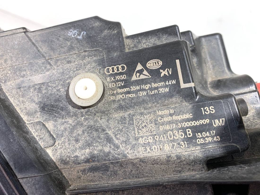 Фара передняя левая Audi A6 C7 4G0941035B — фото детали 4