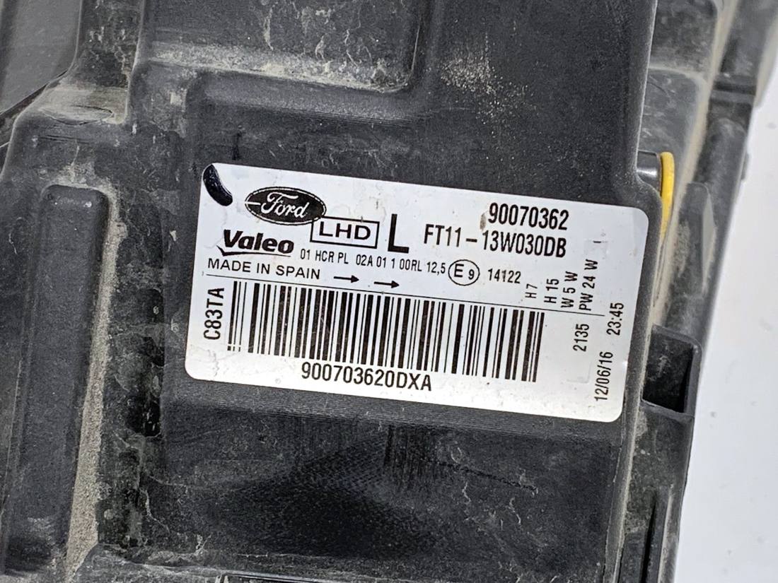 Фара передня ліва Ford Transit Connect FT11-13W030DB — фото деталі 5